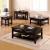 Baldwin Wood Storage Coffee Table Set