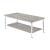 Lukey Wood Rectangular Coffee Table w/Casters