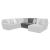 SM Mammoth Fabric U-Shaped Sectional Sofa