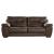 SM Hudson Faux Leather Living Room Set