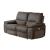 Corazon Leather/Fabric Power Double Reclining Loveseat