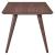 Bradshaw Veneer Rectangular Dining Table w/18