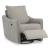 McBurg Polyester Swivel Power Recliner