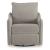 McBurg Polyester Swivel Power Recliner