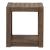 Broadmore Square Wood Chairside Table