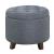 Cleo Fabric Ottoman