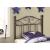 Ellis Scroll Metal Headboard, Twin Size