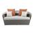 Glynn Patio Sofa & Ottoman