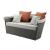 Glynn Patio Sofa & Ottoman