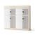 Choice Office Single Row Locker w/2 Big Lockable Doors, Electronic Hidden RFID Lock