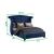 Sophia Fabric Upholstered King Size Bed