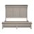 Ivy Hollow Linen/Wood California King Size Mantle Storage Platform Bed