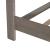 Ivy Hollow Linen/Wood California King Size Mantle Storage Platform Bed