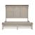 Ivy Hollow Linen/Wood King Size Mantle Storage Platform Bed
