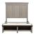 Ivy Hollow Linen/Wood Queen Size Storage Platform Bed