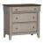 Ivy Hollow Wood 3-Drawer Bedside Chest w/Charging Station