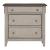 Ivy Hollow Wood 3-Drawer Bedside Chest w/Charging Station