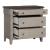 Ivy Hollow Wood 3-Drawer Bedside Chest w/Charging Station