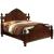 Velda Wood Panel/Low Poster Bed, Eastern King Size