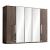 Platinum 5-Door Wardrobe w/3 Mirror Doors