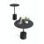 Circulo Round Steel/Marble End Table
