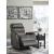 Riptyme Faux Leather Swivel Glider Recliner