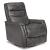 Riptyme Faux Leather Swivel Glider Recliner