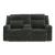 Martinglenn Polyester Power Reclining Loveseat w/Console