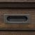 Stone Brook Rectangular Concrete/Wood 3-Drawer Laptop Desk