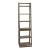 Stone Brook Wood 6-Tier Leaning Bookcase