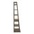 Stone Brook Wood 6-Tier Leaning Bookcase
