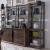 Stone Brook Wood 6-Tier Leaning Bookcase