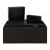 Kaitlyn Leatherette Ottoman