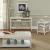 Dockside Rectangular Wood Cocktail Table Set | Rustic