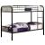 Rainbow Metal Bunk Bed, Twin Size
