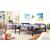 Rainbow Metal Bunk Bed, Twin Size