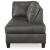 Valderno L-Shaped Leather 2-Piece Sectional with RAF Chaise