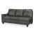 Valderno L-Shaped Leather 2-Piece Sectional with RAF Chaise