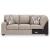 Newellen Fabric 3-Piece Sectional Sofa w/Left Chaise
