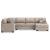 Newellen Fabric 3-Piece Sectional Sofa w/Right Chaise