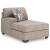 Newellen Fabric 3-Piece Sectional Sofa w/Right Chaise
