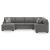 Newellen Fabric 3-Piece Sectional Sofa w/Left Chaise