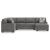 Newellen Fabric 3-Piece Sectional Sofa w/Right Chaise