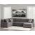 Newellen Fabric 3-Piece Sectional Sofa w/Right Chaise