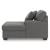Newellen Fabric 2-Piece Super Chaise