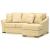 Lango Fabric L-Shaped Sectional Sofa w/Right Arm Chaise Facing