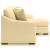 Lango Fabric L-Shaped Sectional Sofa w/Right Arm Chaise Facing