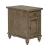 Americana Farmhouse Wood Cocktail Table Set with Shelf