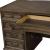 Amelia Rectangular Wood 9-Drawer Jr Executive Desk