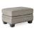 Olsberg Faux Leather Ottoman